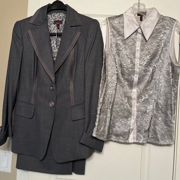 Escada Exclusive for NM Jacket Skirt and Blouse - Picture 1 of 1